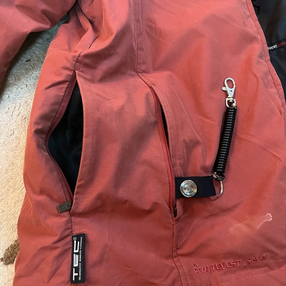 Scottevest Women’s Convertible Rust Jacket/Vest - Picture 4 of 7